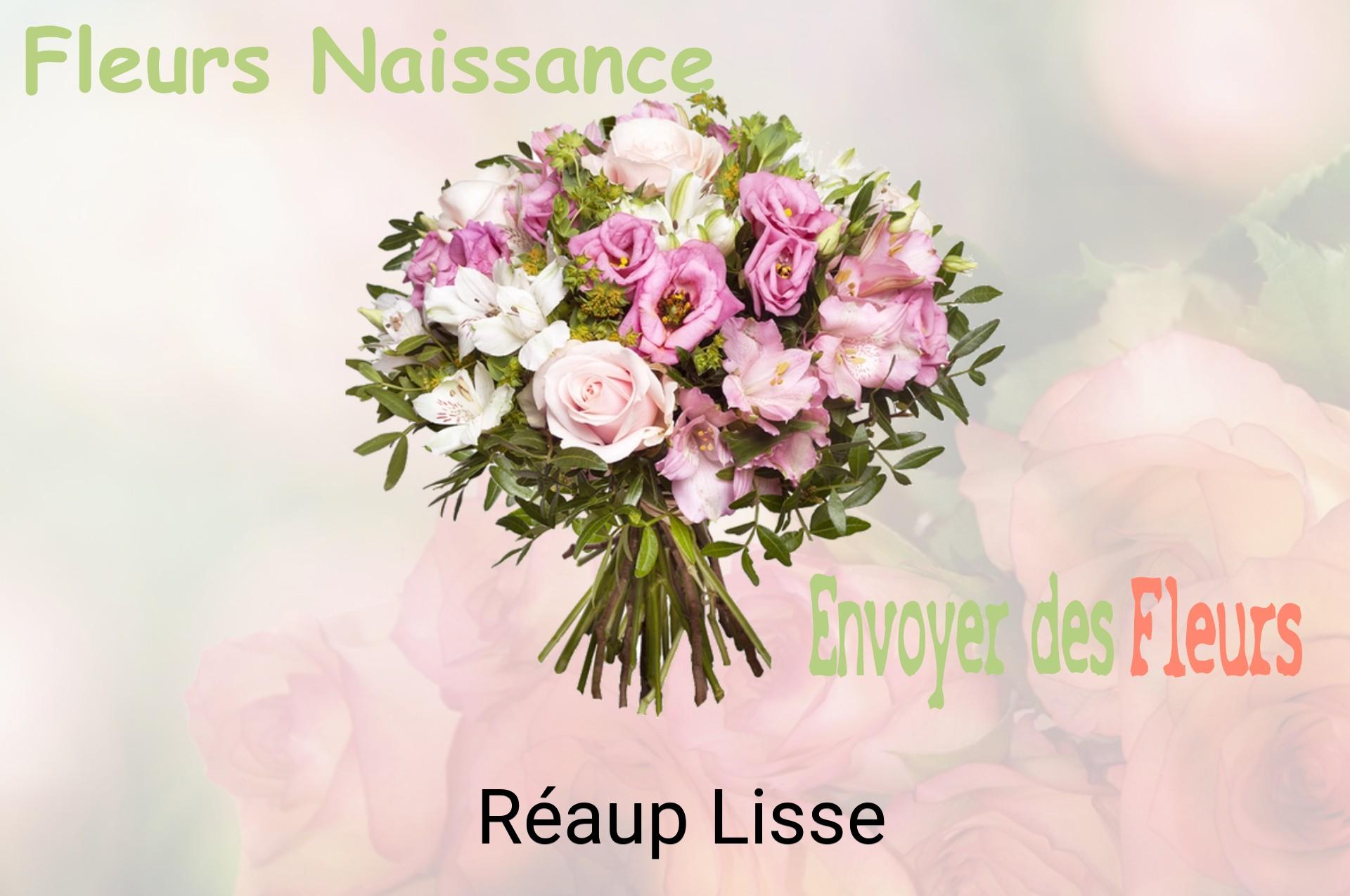 Bouquet de fleurs de naissance livré à Réaup-Lisse