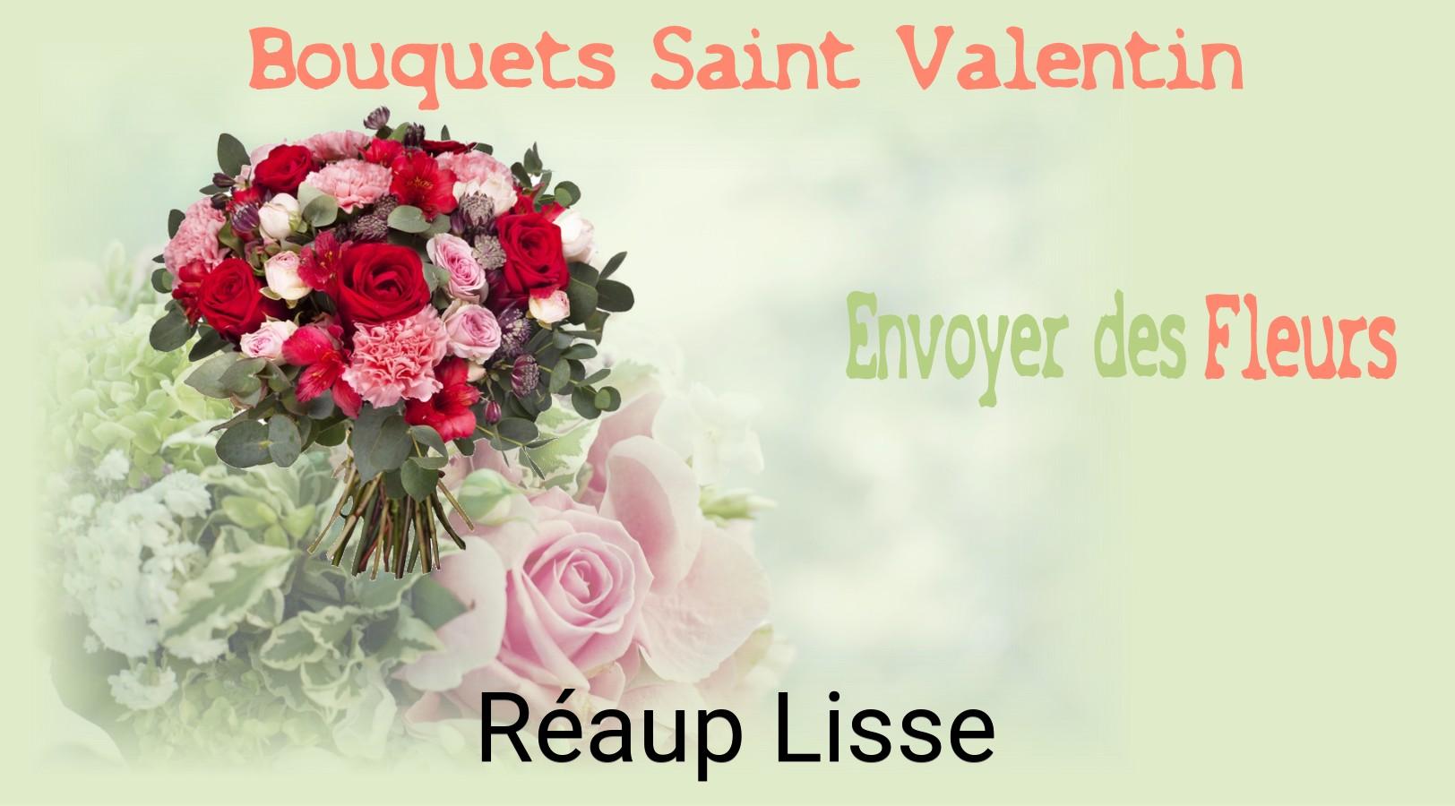 Roses de Saint-Valentin livrées à Réaup-Lisse